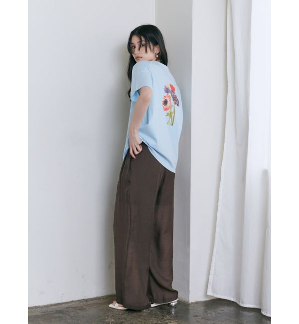 MURUA「Beautiful flower Tシャツ【WEB限定】」|Tシャツ・カットソー|