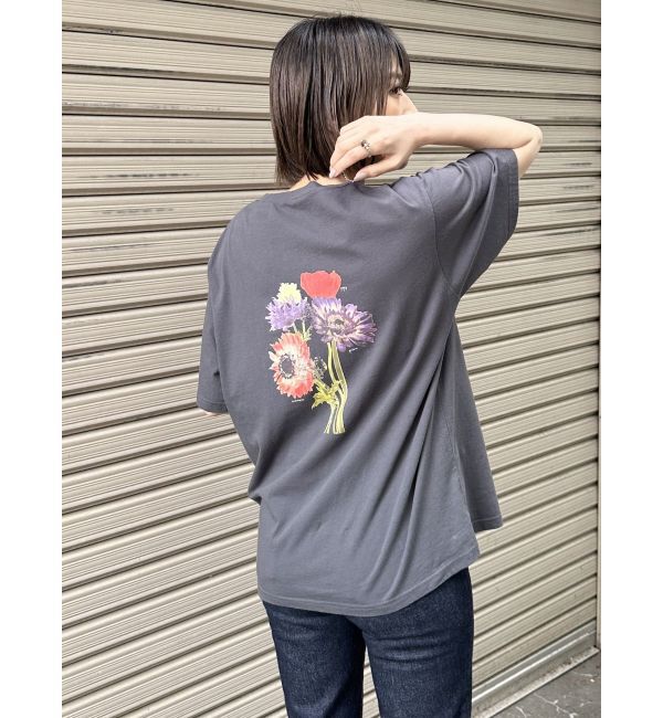 MURUA「Beautiful flower Tシャツ【WEB限定】」|Tシャツ・カットソー|