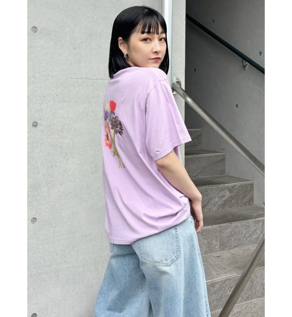 MURUA「Beautiful flower Tシャツ【WEB限定】」|Tシャツ・カットソー|