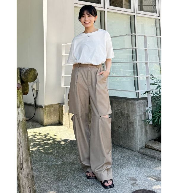 MURUA「Beautiful flower Tシャツ【WEB限定】」|Tシャツ・カットソー|