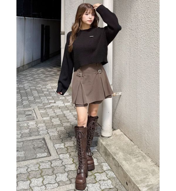 MURUA「デザインミニスカショートパンツ」|その他|