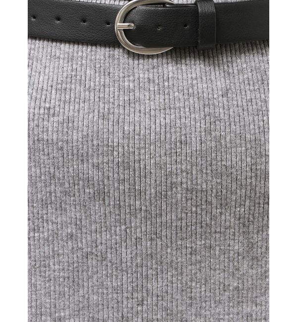 MURUA「スカートレイヤードニットフレアパンツ」|その他|