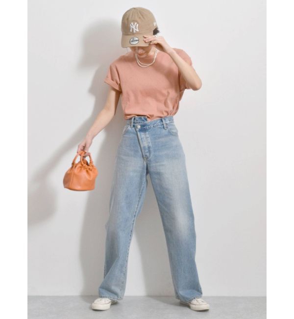 Ungrid「草木染テレコTee」|Tシャツ・カットソー|