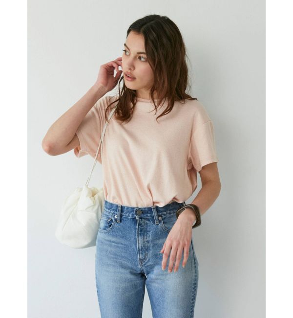 Ungrid「草木染テレコTee」|Tシャツ・カットソー|