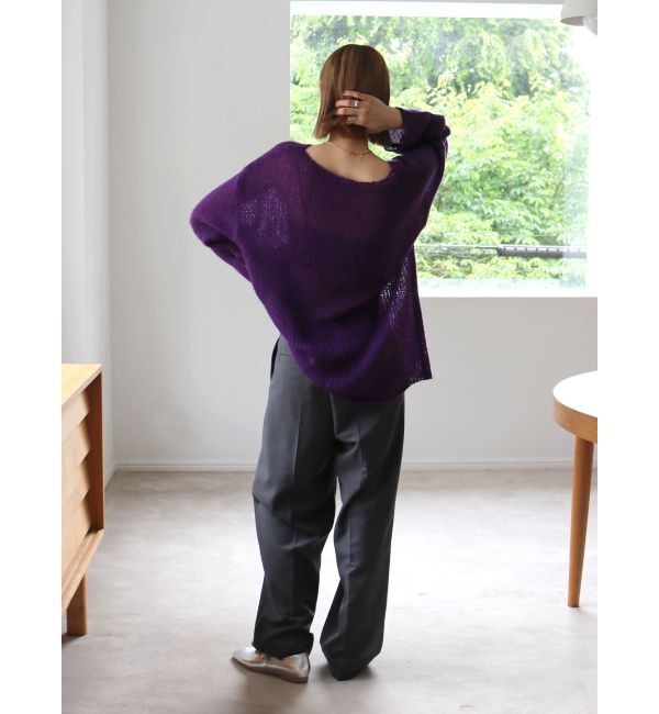 Ungrid「ローウエストボリュームタックパンツ」|その他|