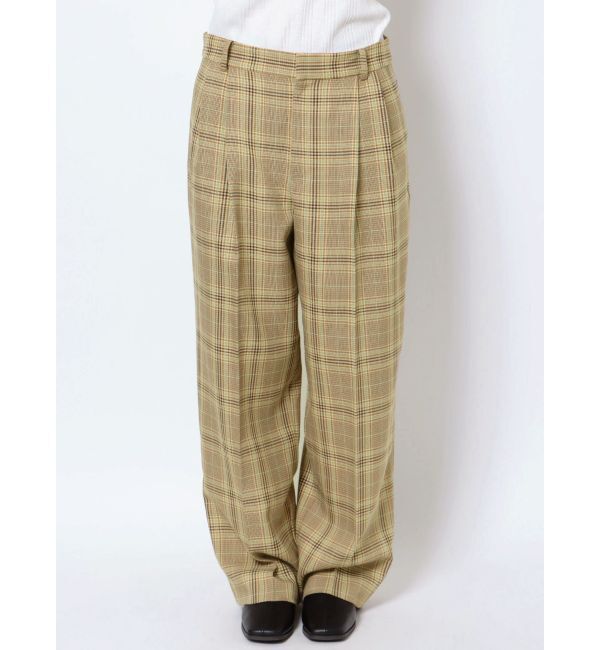 Ungrid「ローウエストボリュームタックパンツ」|その他|