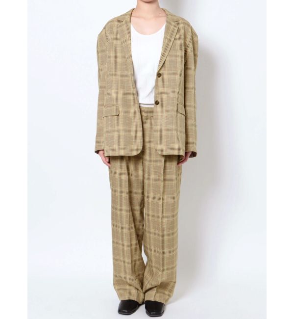 Ungrid「ローウエストボリュームタックパンツ」|その他|