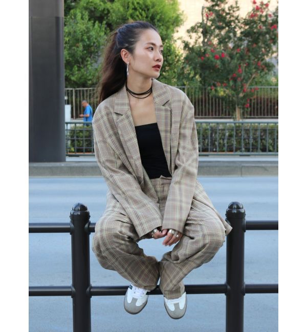 Ungrid「ビッグシルエットジャケット」|テーラードジャケット|