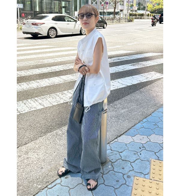 Ungrid「ペインタールーズパンツ」|デニム|