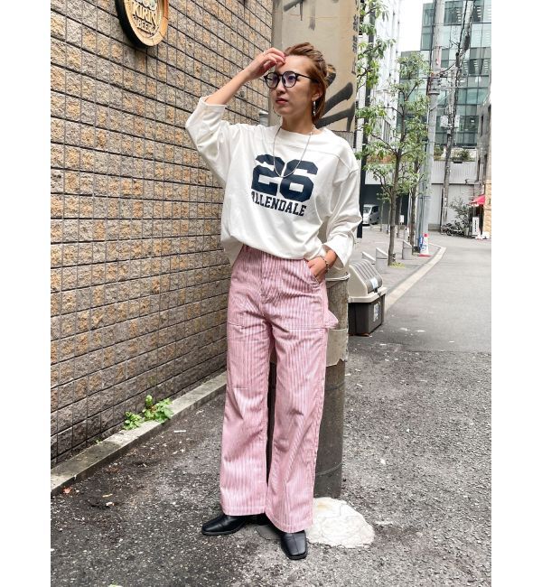 Ungrid「ペインタールーズパンツ」|デニム|