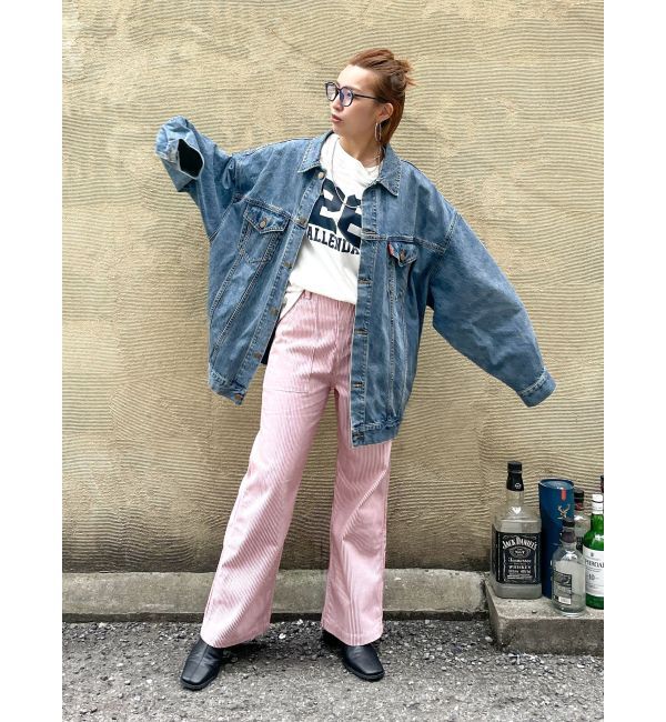 Ungrid「ペインタールーズパンツ」|デニム|