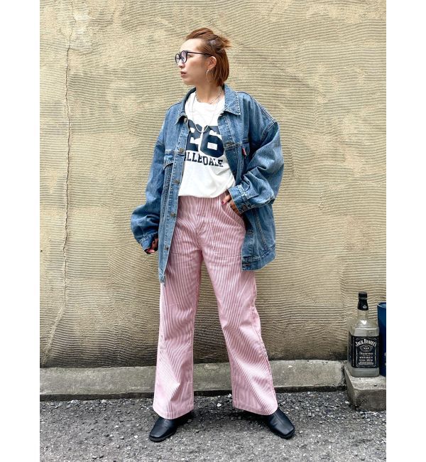 Ungrid「ペインタールーズパンツ」|デニム|