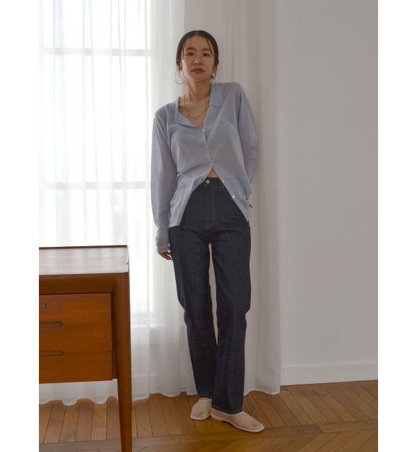 Ungrid「ヴィンテージスリムストレートデニム」|デニム|
