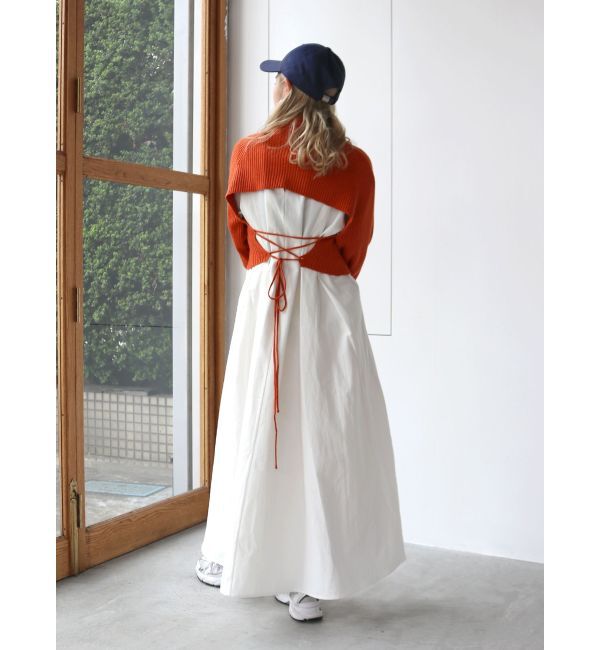 Ungrid「バックリボンニットセットワンピース」|ワンピース|