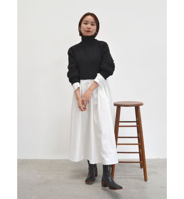 Ungrid「バックリボンニットセットワンピース」|ワンピース|