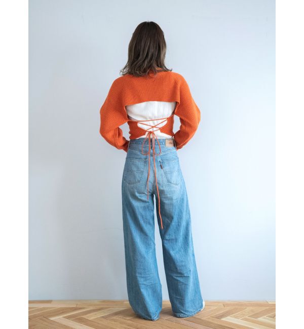 Ungrid「バックリボンニットセットワンピース」|ワンピース|