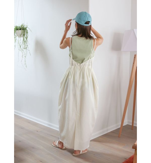 Ungrid「タックボリュームキャミワンピース」|ワンピース|