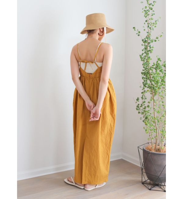 Ungrid「タックボリュームキャミワンピース」|ワンピース|