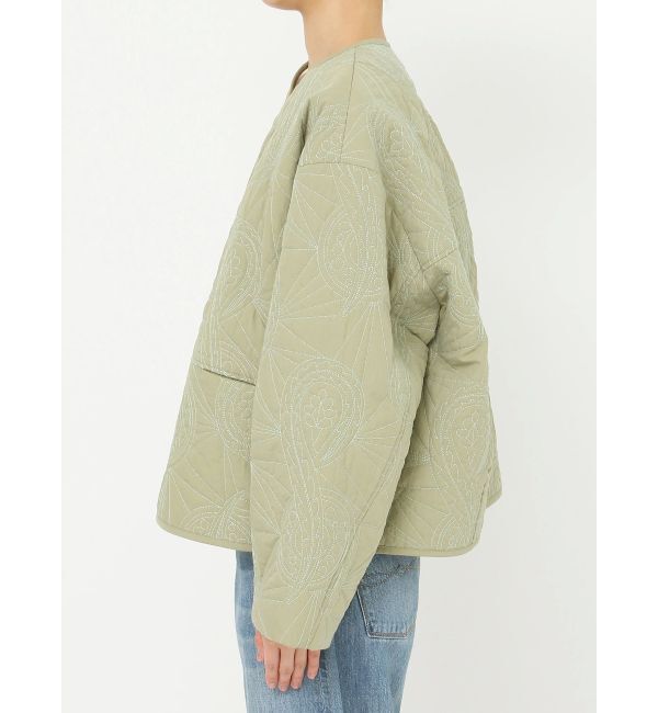 Ungrid「エンブロイダリーデザインブルゾン」|ブルゾン・スタジャン|