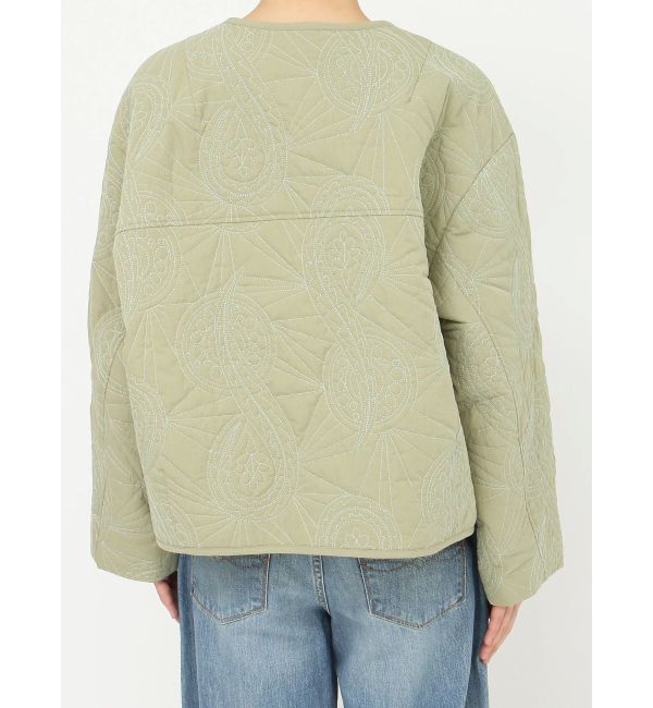 Ungrid「エンブロイダリーデザインブルゾン」|ブルゾン・スタジャン|