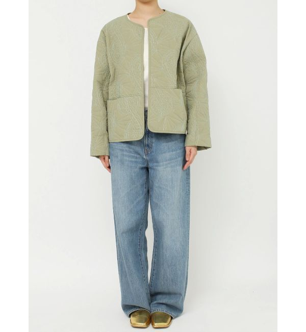 Ungrid「エンブロイダリーデザインブルゾン」|ブルゾン・スタジャン|