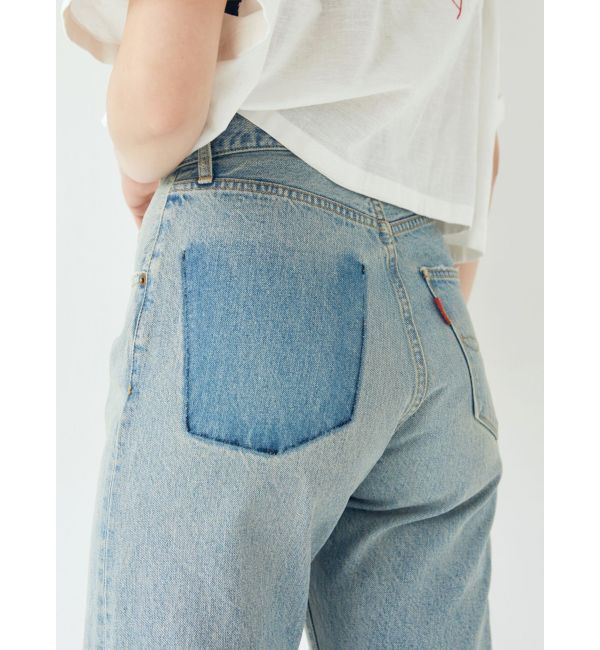 Ungrid「ウエストリメイクロールアップデニム」|デニム|