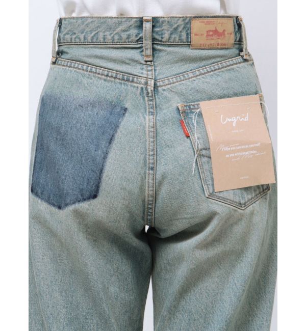 Ungrid「ウエストリメイクロールアップデニム」|デニム|
