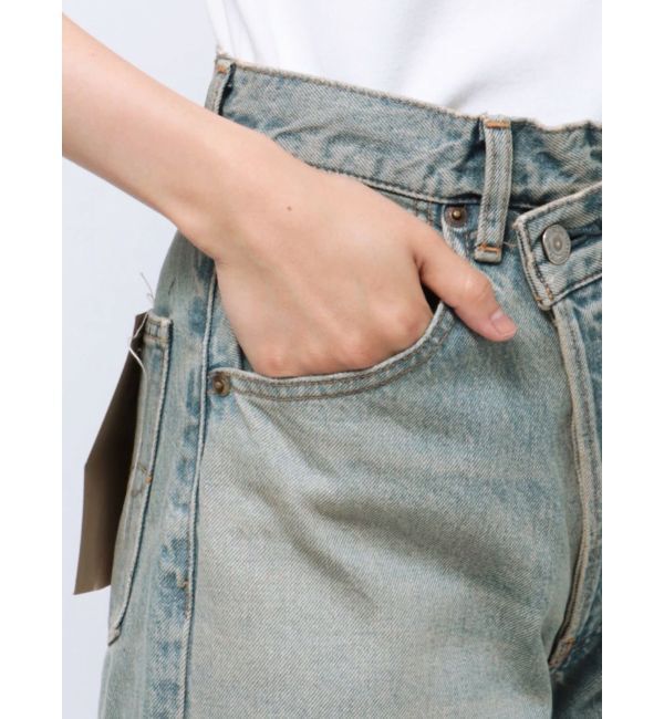 Ungrid「ウエストリメイクロールアップデニム」|デニム|