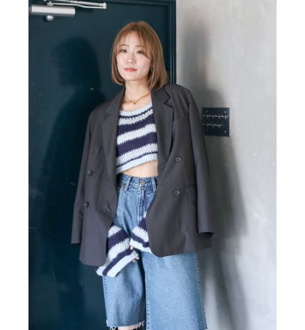 Ungrid「ルーズシルエットジャケット」|テーラードジャケット|