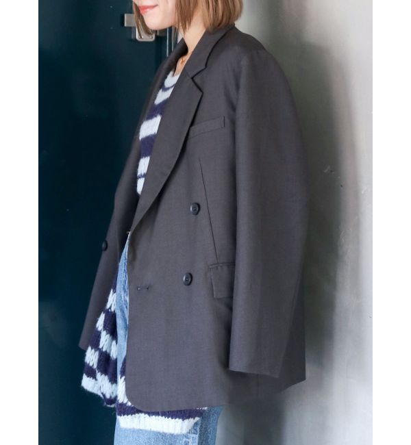 Ungrid「ルーズシルエットジャケット」|テーラードジャケット|