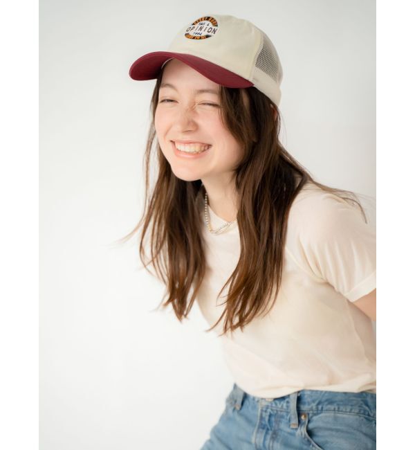 Ungrid「ワッペンデザインメッシュキャップ」|キャップ・キャスケット|