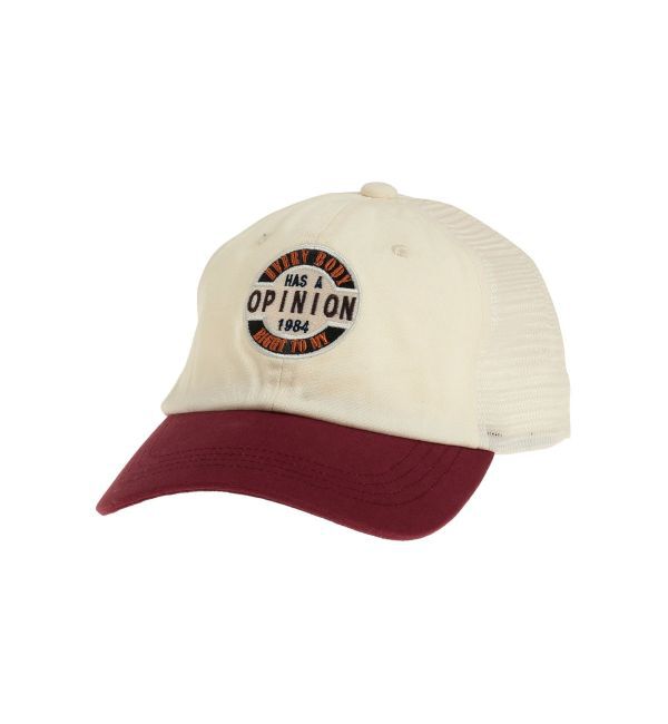 Ungrid「ワッペンデザインメッシュキャップ」|キャップ・キャスケット|