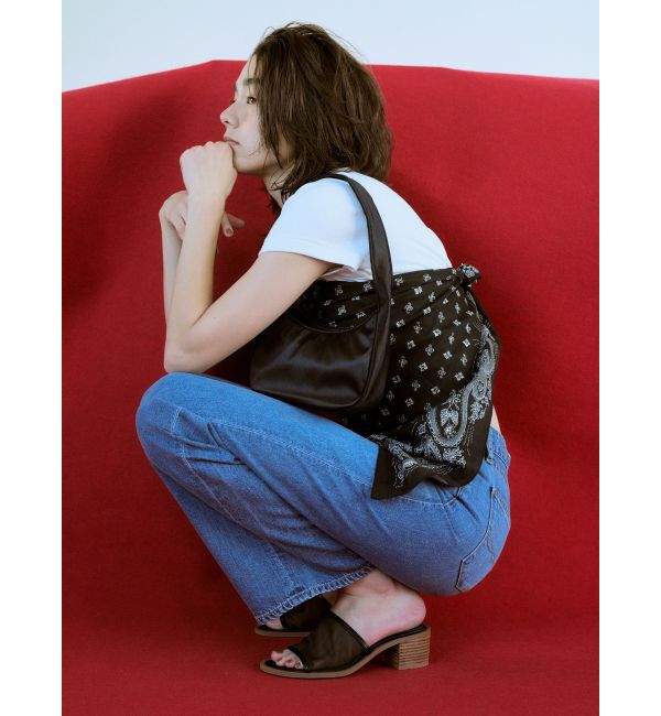 Ungrid「サテンデザインハンドバッグ」|ハンドバッグ|