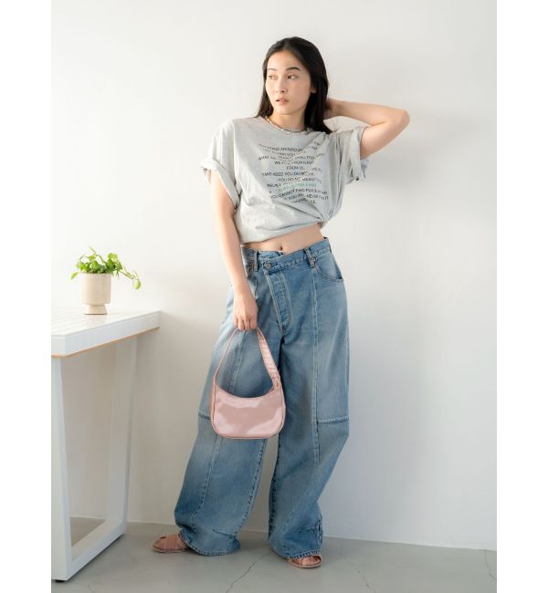 Ungrid「サテンデザインハンドバッグ」|ハンドバッグ|