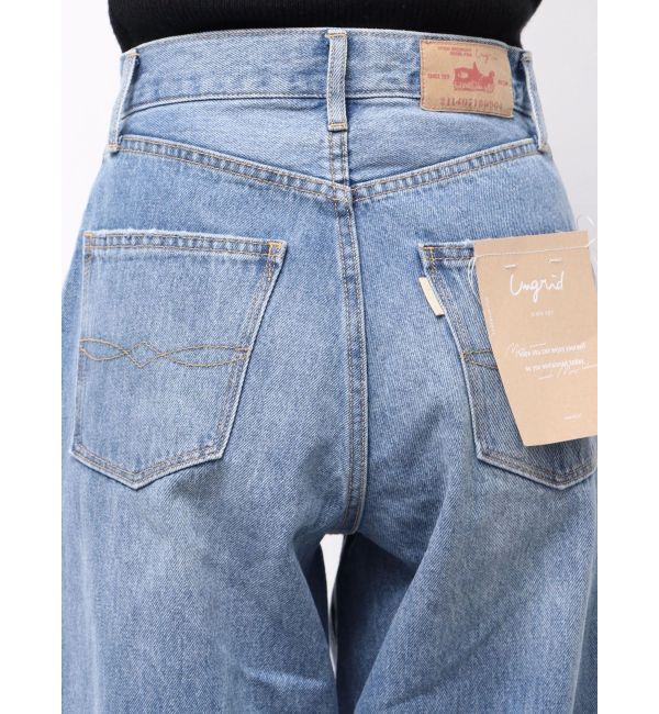 Ungrid「【WEB限定】ロールアップカーブデニム」|デニム|