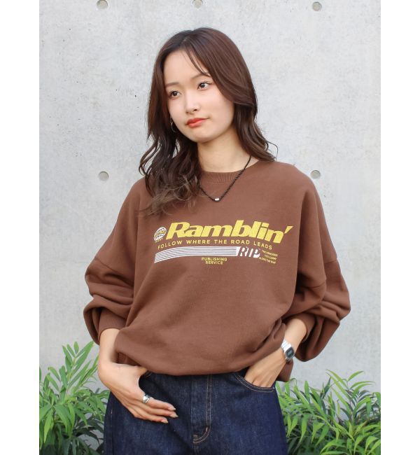 Ungrid「ロゴルーズスウェット」|スウェット・ジャージ|