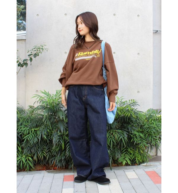 Ungrid「ロゴルーズスウェット」|スウェット・ジャージ|