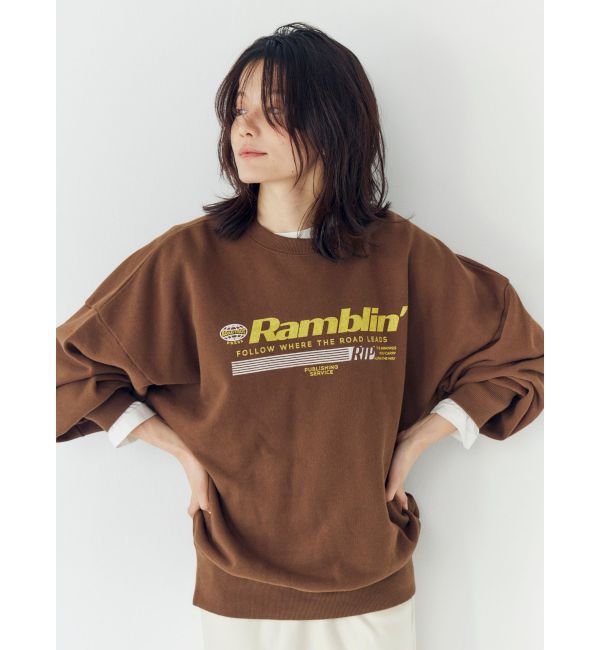 Ungrid「ロゴルーズスウェット」|スウェット・ジャージ|