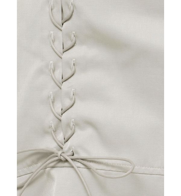 LAGUNAMOON「レースアップヘムボリュームスカート」|スカート|