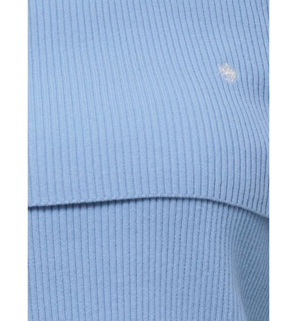 LAGUNAMOON「【POLO BCSコラボ】オフショルニットプルオーバー」|ニット・セーター|