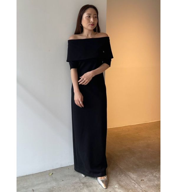 LAGUNAMOON「【POLO BCSコラボ】オフショルワンピース」|ワンピース|ブラック