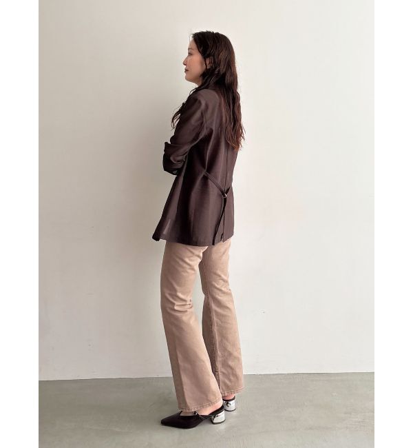 LAGUNAMOON「スリムフレアデニムパンツ」|デニム|