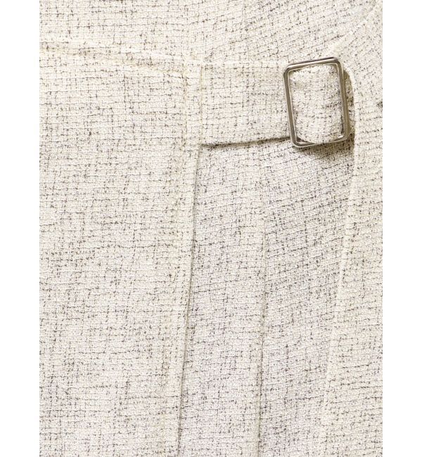 LAGUNAMOON「ツイードウエストアシメナローフレアスカート」|スカート|