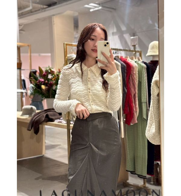 LAGUNAMOON「フラッフィーカットシャツ」|Tシャツ・カットソー|