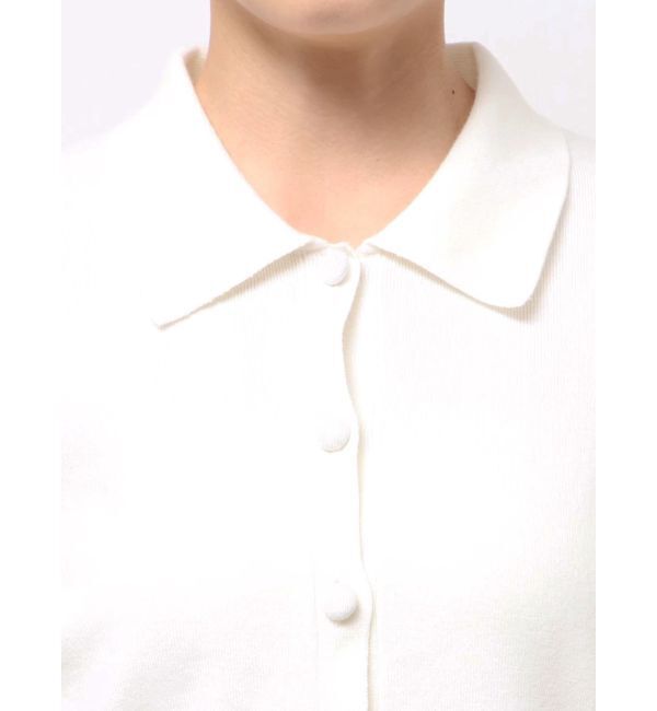 LAGUNAMOON「ペプラムドッキングニットカーディガン」|カーディガン|