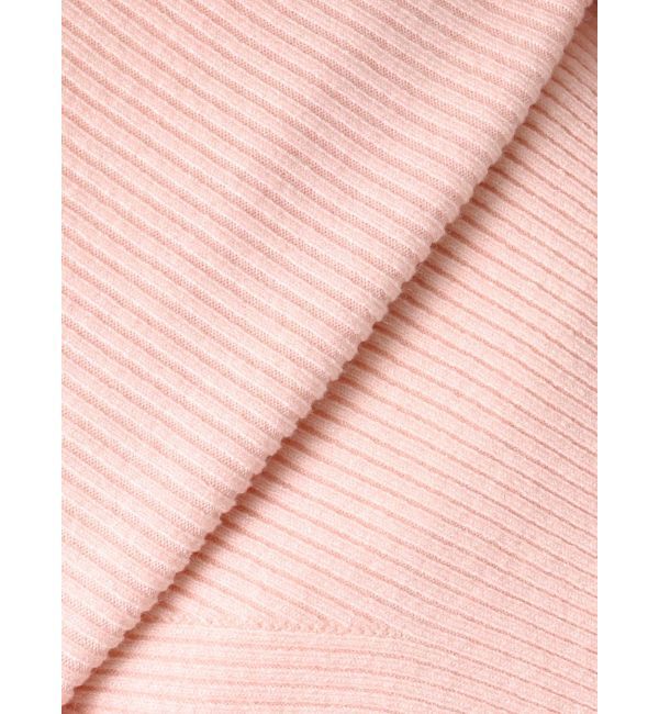 LAGUNAMOON「アシンメトリードレープフレアスリーブニット」|ニット・セーター|