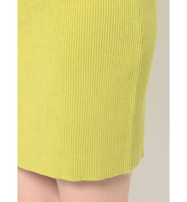 EVRIS「サイドオープンニットミニワンピース」|ワンピース|