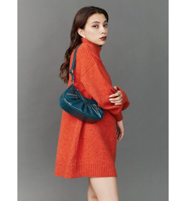 EVRIS「ハイネックルーズニットワンピース」|ワンピース|