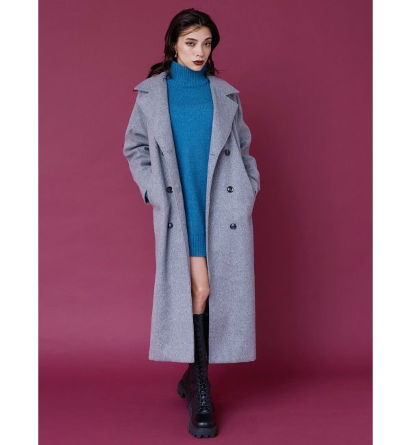 EVRIS「ハイネックルーズニットワンピース」|ワンピース|