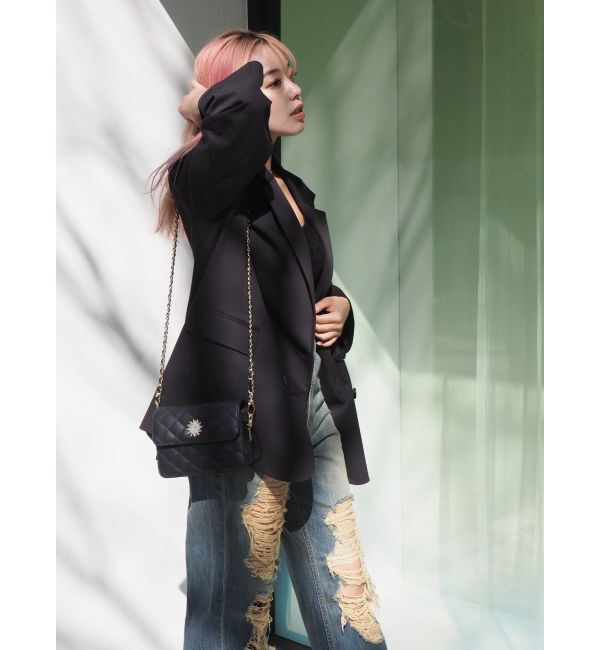 EVRIS「オーバーサイズジャケット【セットアップ着用可能】」|テーラードジャケット|